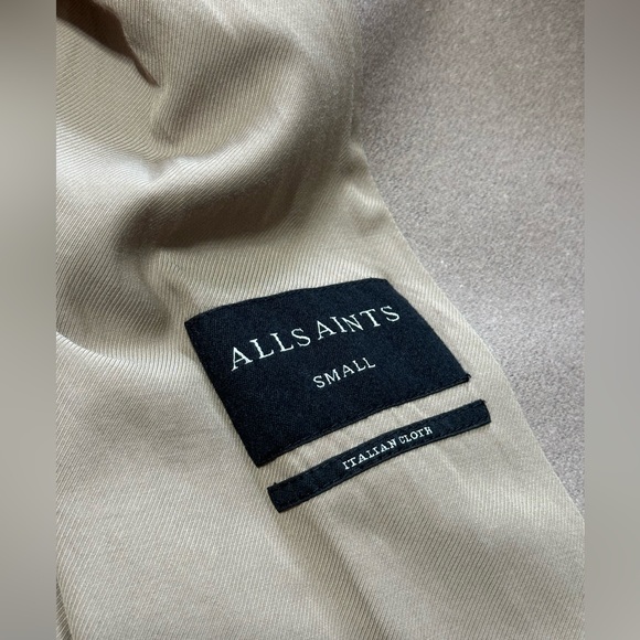ALLSAINTS Woman’s Wool blend Coat NWOT. - Picture 4 of 16